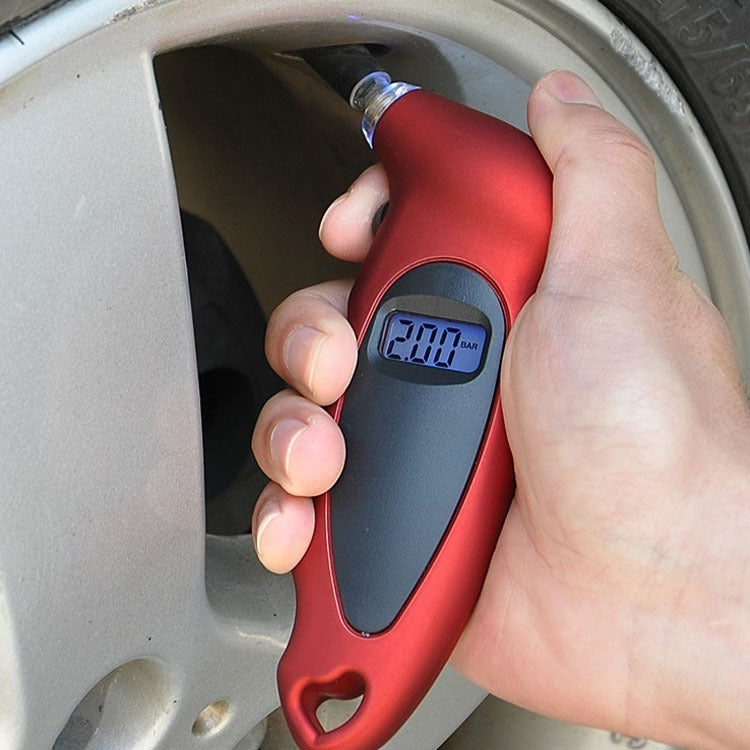 Digital Tire Gauge with LED Flash light, Pressure Range: 0-100PSI