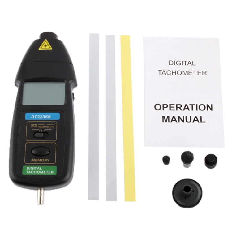 Contact & Non Contact Laser Digital Tachometer