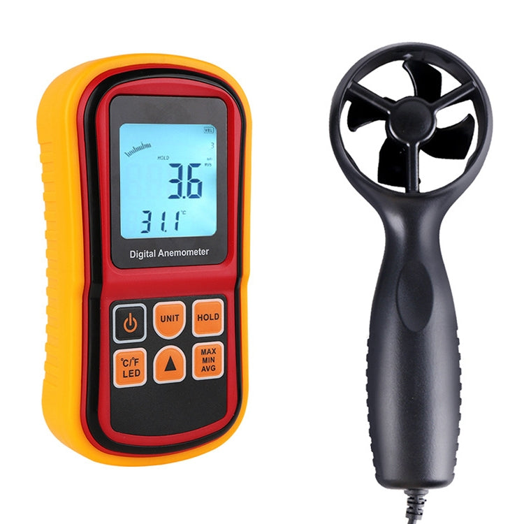 Digital Anemometer (Measurement items: Air Velocity, Air Temperature)
