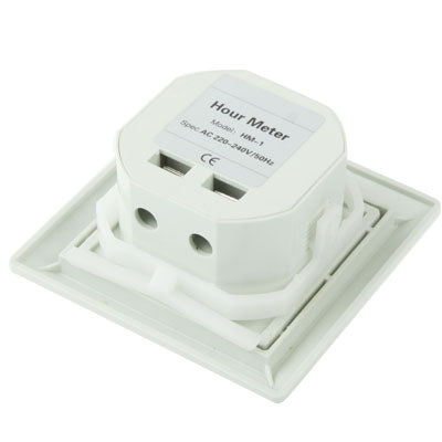 HM-1 AC Hour Meter, Time Setting Range: 0-99,999.99 Hours