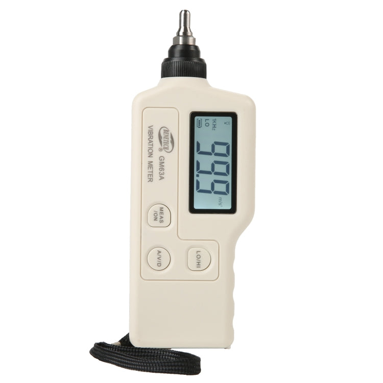 BENETECH GM63A Vibration Meter Digital Tester Vibrometer Analyzer Acceleration Velocity