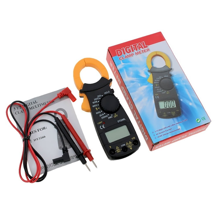 3 1/2 Digital Clamp Meter, Max Reading of 1999