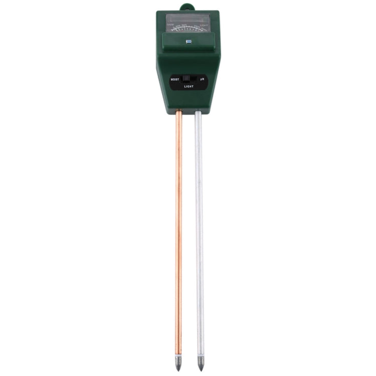 3 in 1 Plant Flowers Soil Meter (PH + Moisture + Light)