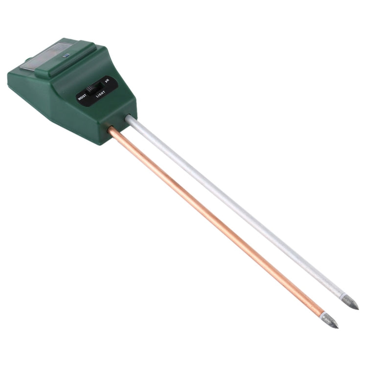 3 in 1 Plant Flowers Soil Meter (PH + Moisture + Light)