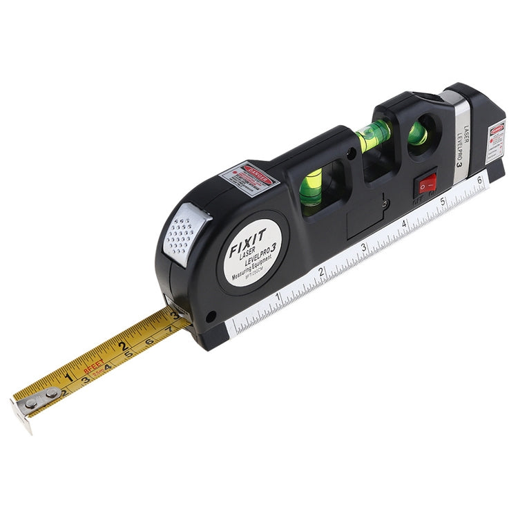 Laser Level with Tape Measure Pro 3 (250cm), LV-03
