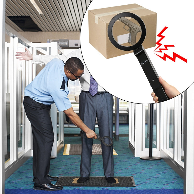 TS-80 Portable Folding Hand-Held Security Metal Detector Scanner