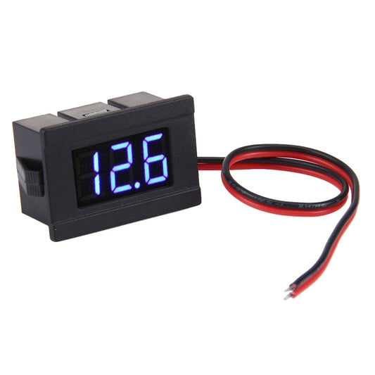 V33D 2 Wires Mini Digital Voltage Meter, Measure Voltage: DC 4.5-120V