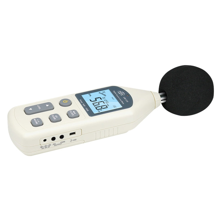 Digital Sound Level Meter with USB Port(Range: 30dB~130dB)