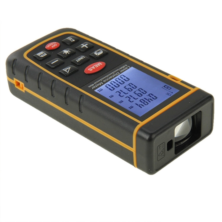 RZ-A40 1.9 inch LCD 40m Hand-held Laser Distance Meter with Level Bubble