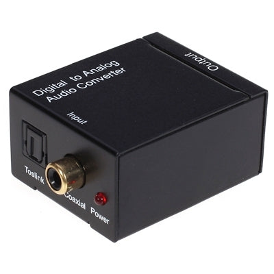 Digital Optical Coax to Analog RCA Audio Converter