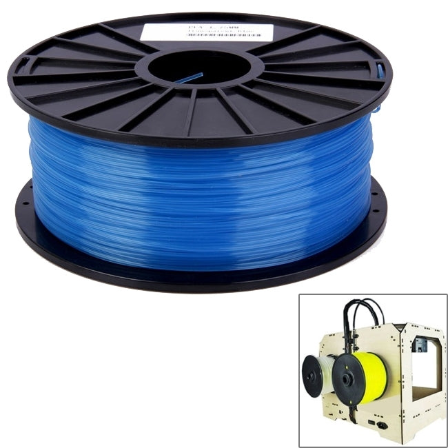 PLA 3.0 mm Transparent 3D Printer Filaments, about 115m