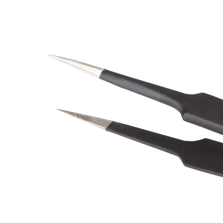 BEST BST-204ESD 202 Stainless Steel Anti-static Tip Tweezers