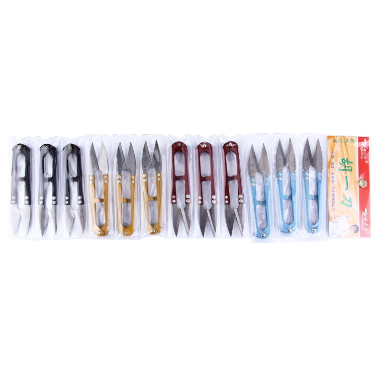 12 PCS Iron & Steel Thread Clippers , Size: 110 x 25 x 0.8mm