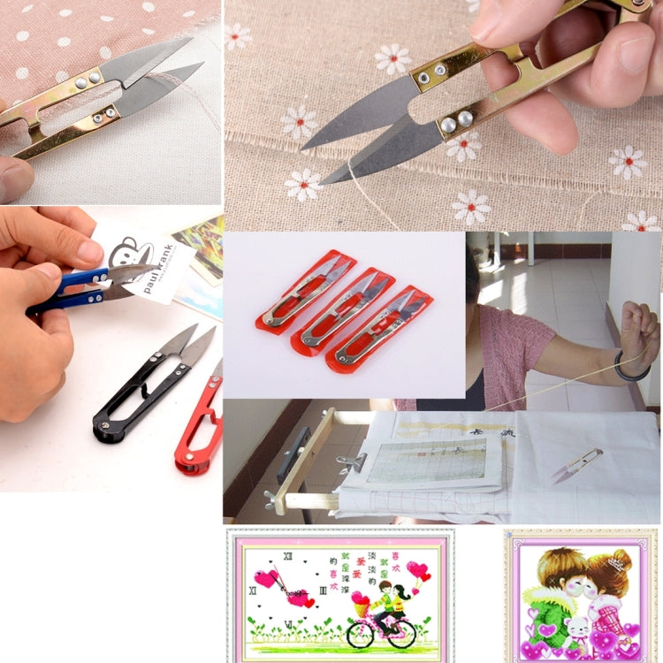 12 PCS Iron & Steel Thread Clippers , Size: 110 x 25 x 0.8mm