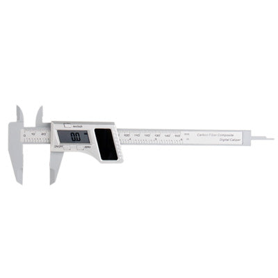 150mm solar LCD Digital Vernier Caliper / Micrometer, Carbon Fiber Composite