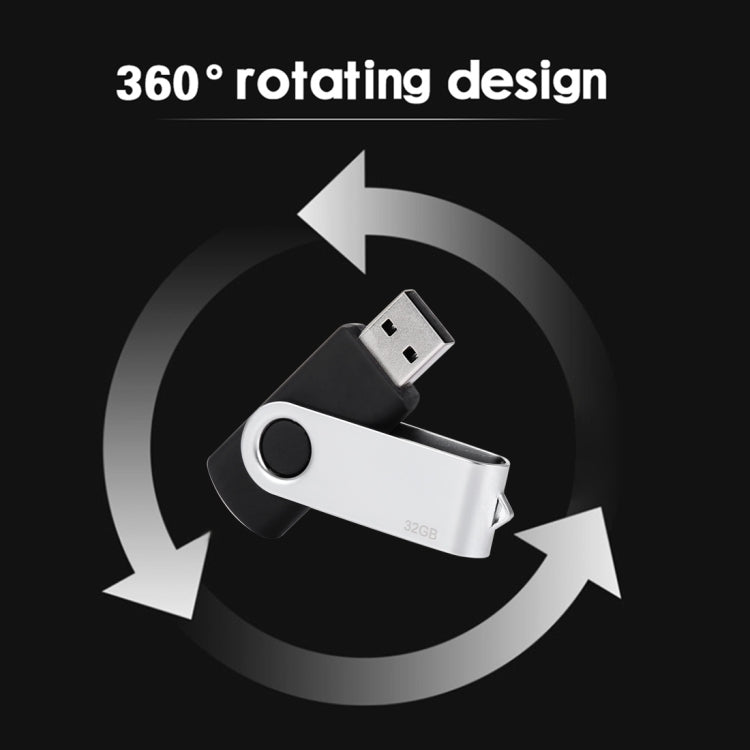 32GB Twister USB 2.0 Flash Disk(Black)
