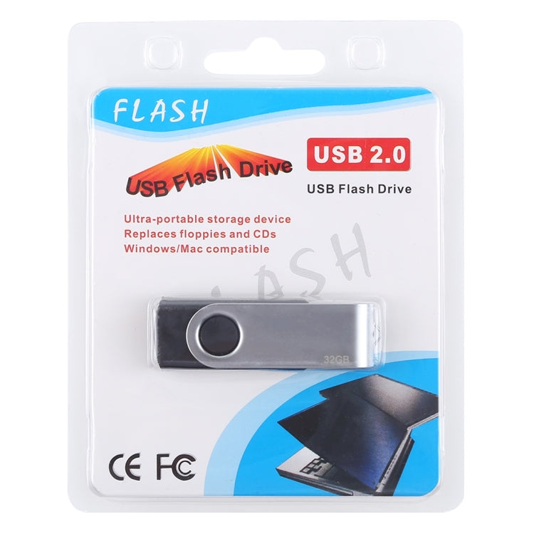 32GB Twister USB 2.0 Flash Disk(Black)