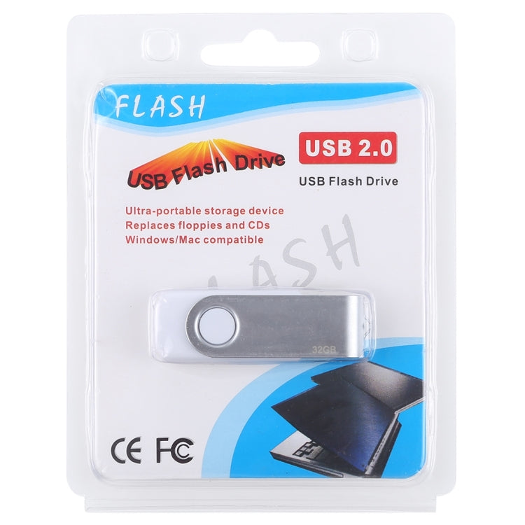 32GB Twister USB 2.0 Flash Disk(White)