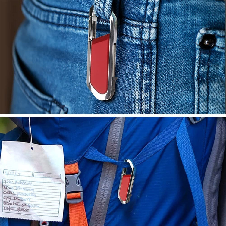 4GB Metallic Keychains Style USB 2.0 Flash Disk (Red)