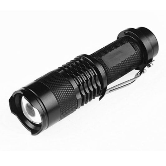 CF9044 LED Focus Flashlight, 3 Mode, XPE LED, Luminous Flux: 240lm, Length: 9.2cm