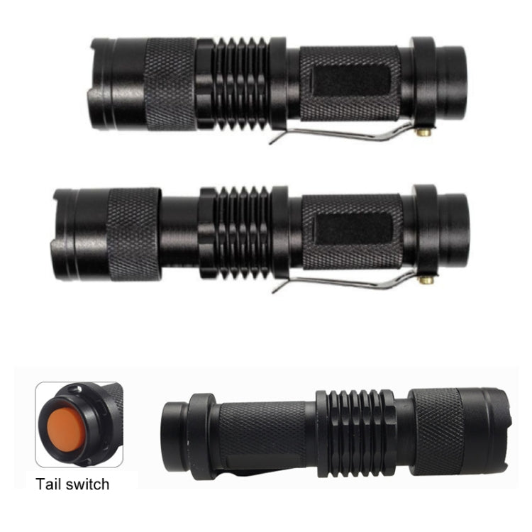CF9044 LED Focus Flashlight, 3 Mode, XPE LED, Luminous Flux: 240lm, Length: 9.2cm