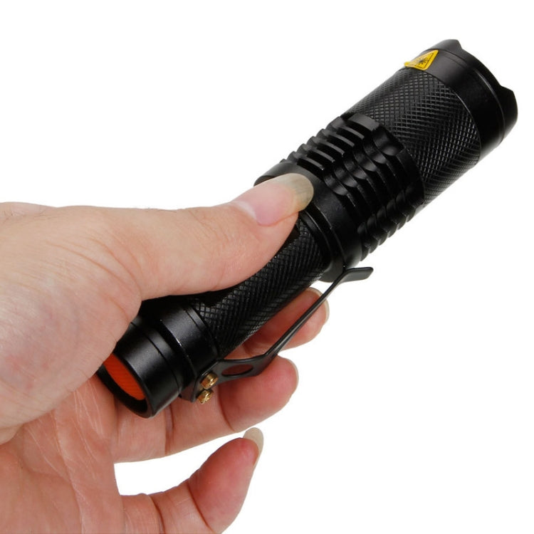 CF9044 LED Focus Flashlight, 3 Mode, XPE LED, Luminous Flux: 240lm, Length: 9.2cm