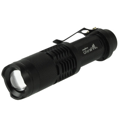 3 Mode, Cree XM-L T6 LED, White Light, Luminous Flux: 700lm, Length: 11.6cm