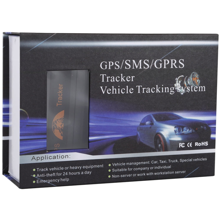 TK103A GPS / SMS / GPRS Tracker Vehicle Tracking System, Support Dual SIM Card, Specifically Designed for Car, Taxi, Truck