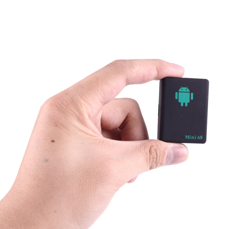 TRACKER Mini A8 Real Time 4 Bands Global Locator GSM/GPRS Tracker Tracking Device for Personal