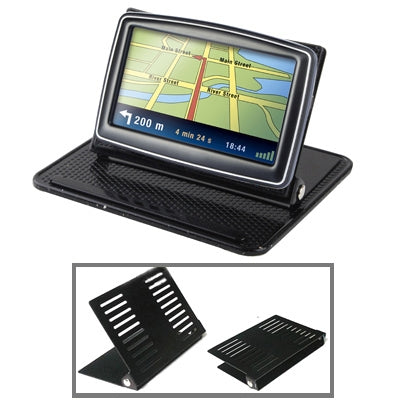 Universal GPS Holder Bracket Cradle Anti-Slip Mat (For 4.3 / 5.0 inch GPS, iPhone 4 / 3GS / 3G, MP4)