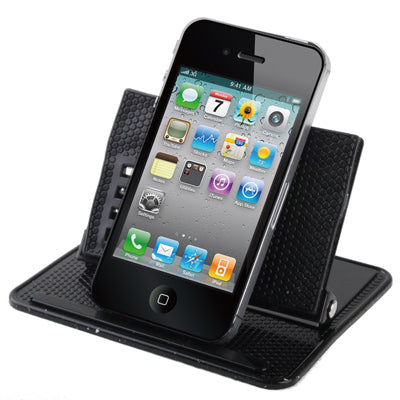 Universal GPS Holder Bracket Cradle Anti-Slip Mat (For 4.3 / 5.0 inch GPS, iPhone 4 / 3GS / 3G, MP4)