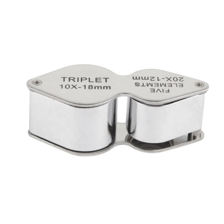 10X - 20X Portable & Rotatable Handheld Jewelry Loupe Magnifier Reading Magnifier (MG22181)