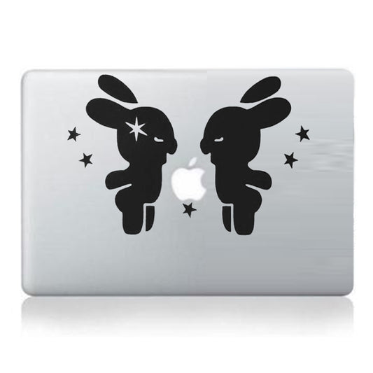 Decor Little Rabbit Notebook Removable Stickers, DIY Free Combination, Size: 20cm x 30cm