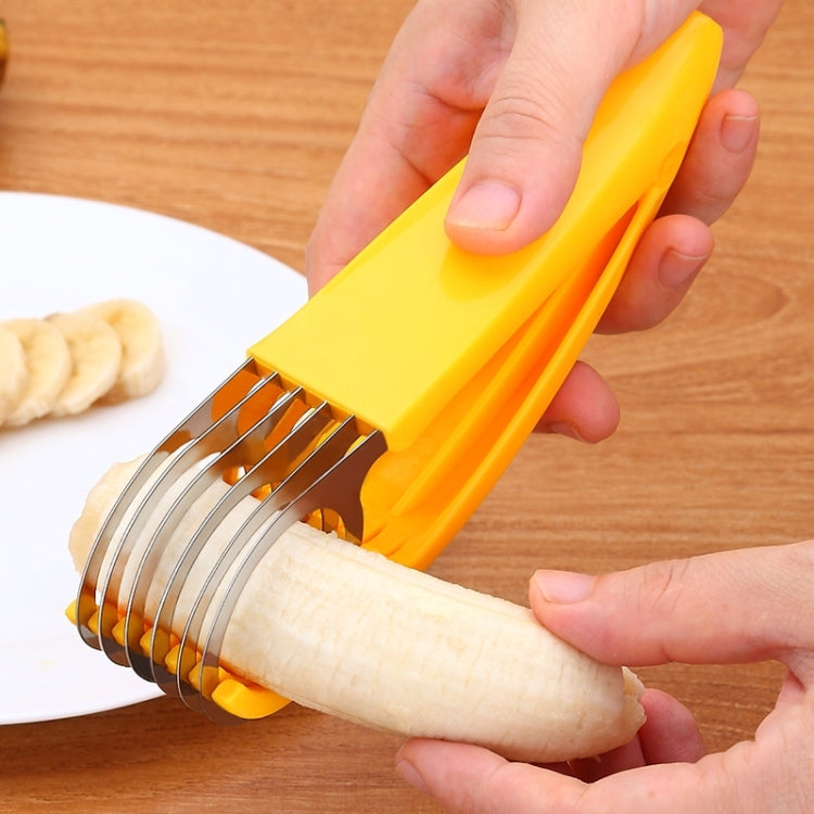 Kitchen Tool Banana Slicer Cutter Chopper for Fruit Salad