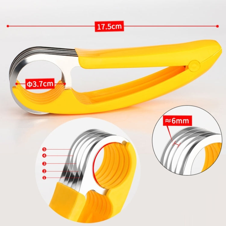 Kitchen Tool Banana Slicer Cutter Chopper for Fruit Salad
