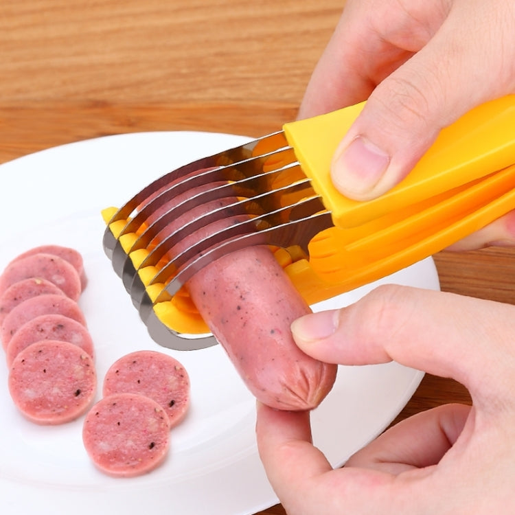 Kitchen Tool Banana Slicer Cutter Chopper for Fruit Salad