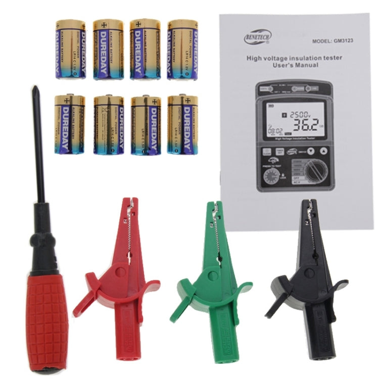 BENETECH GM3123 High Voltage Insulation Tester