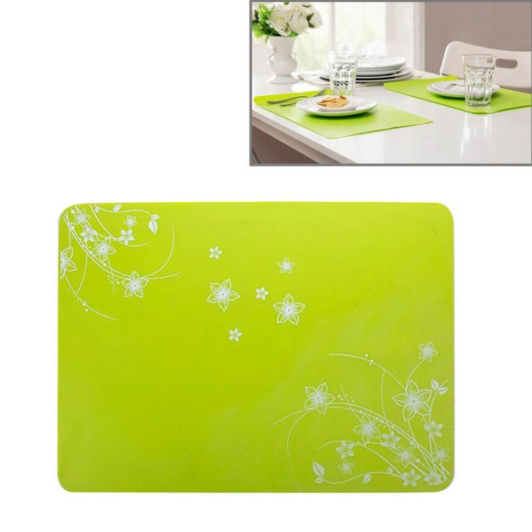 40x30cm Anti-skidding Silicone Heat Insulation Mat for Food Dish / Beverage / Oven / Kid Table