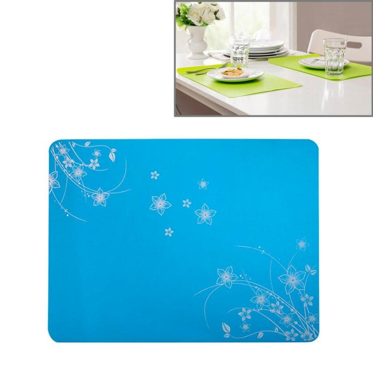 40x30cm Anti-skidding Silicone Heat Insulation Mat for Food Dish / Beverage / Oven / Kid Table