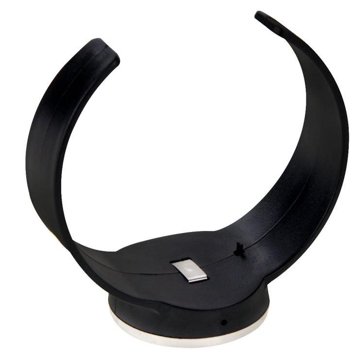 Celsius Degree Digital LCD Display Wine Bottle Thermometer, Suitable Bottle Diameter: 65-80mm (Black + Silver)