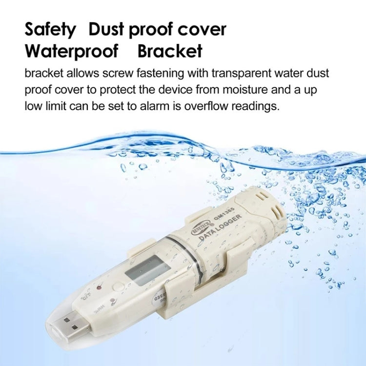 BENETECH GM1365 Digital Humidity & Temperature Data Logger