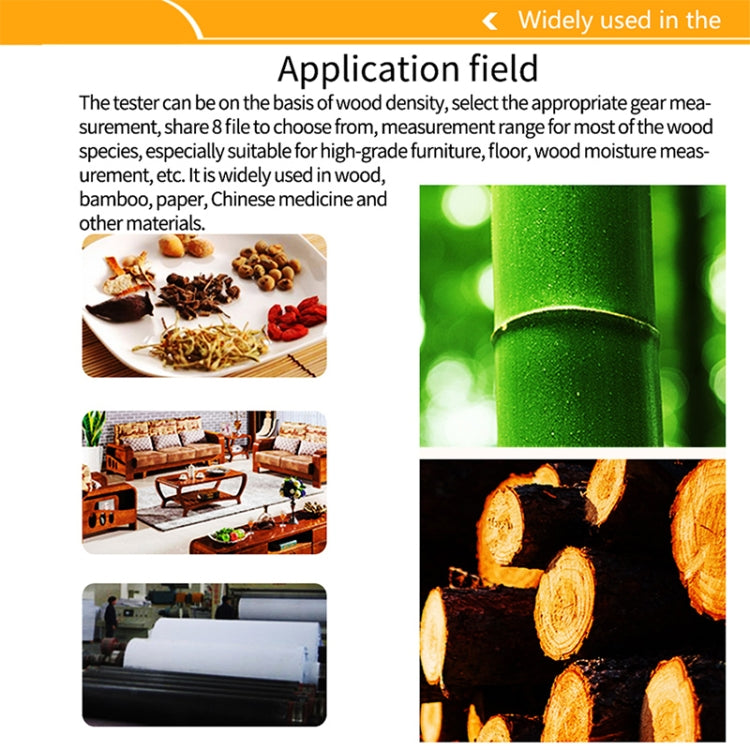 GM630 Digital Wood Moisture Meter with LCD