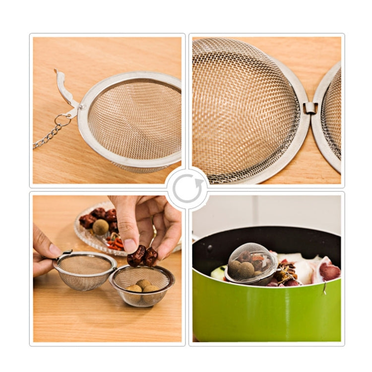 Mesh Tea Ball Infuser Stainless Steel Tea Strainers