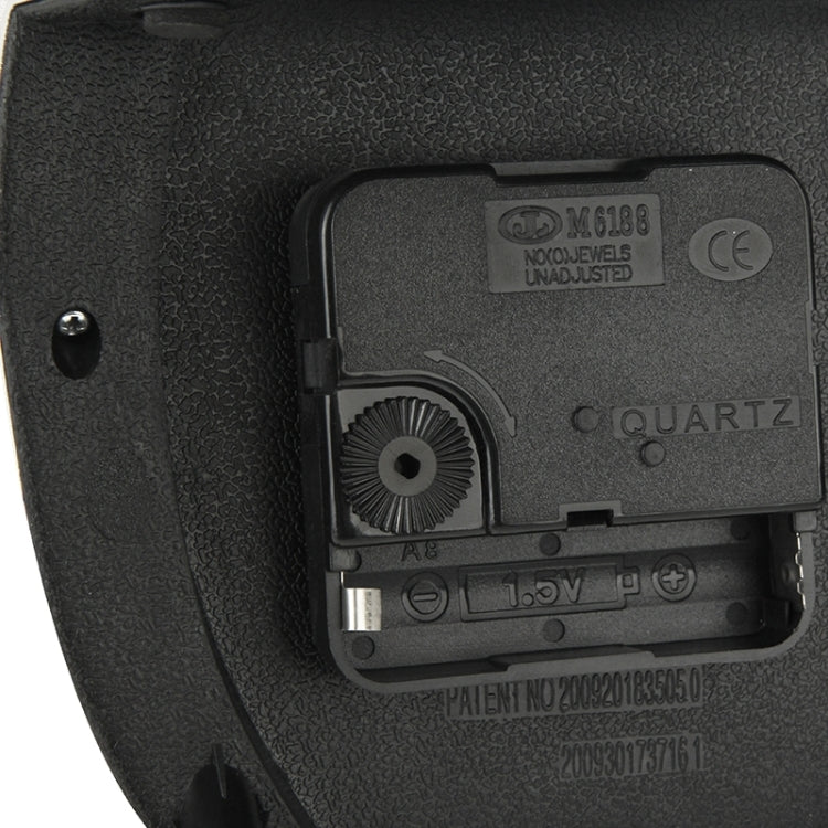 Roman Numeral Novelty Distorted Retro Timepiece Art Warp Chrome Melting Quartz Irregular Clock