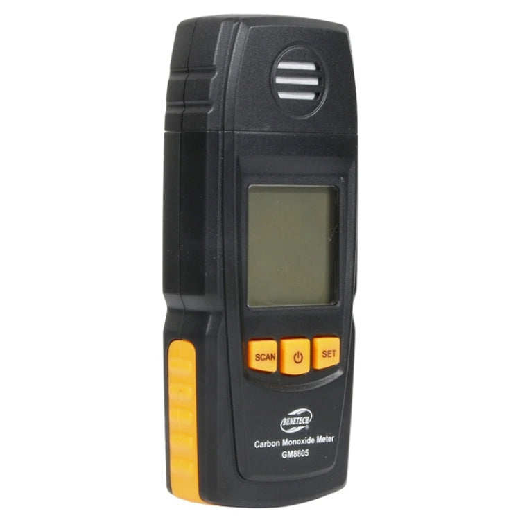 BENETECH GM8805 LCD Display Handheld Carbon Monoxide CO Monitor Detector Meter Tester, Measure Range: 0-1000ppm