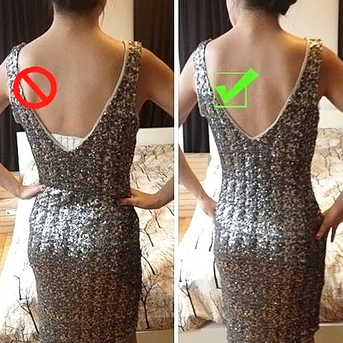 Adjustable Low Back Bra Strap Converter Backless V Conversion Solution