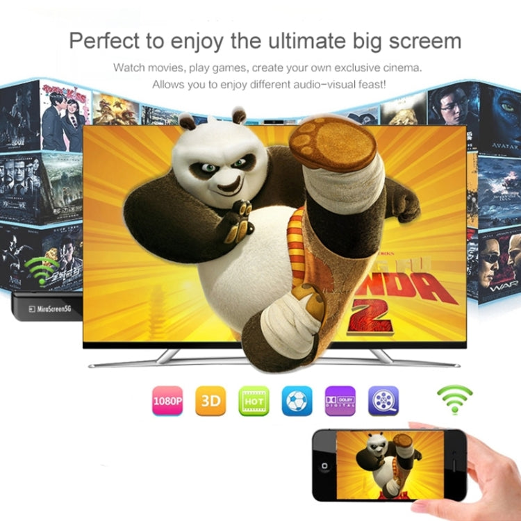 MiraScreen WiFi Display Dongle / Miracast Airplay DLNA Display Receiver Dongle