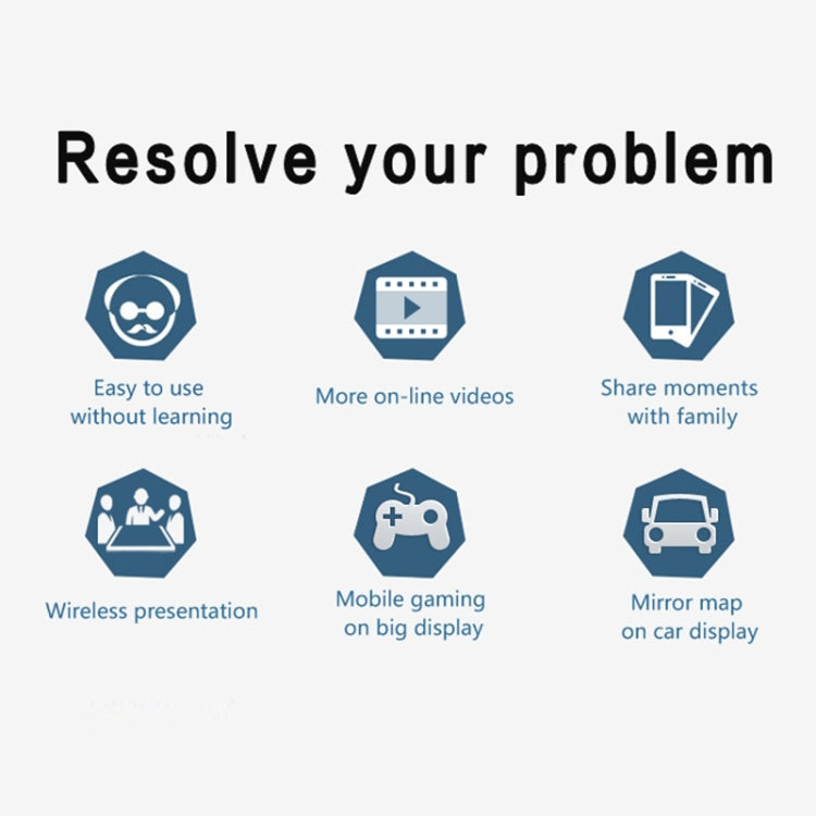 MiraScreen WiFi Display Dongle / Miracast Airplay DLNA Display Receiver Dongle