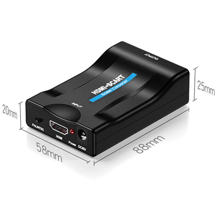 MINI MHL/HDMI TO SCART Video Converter Scaler
