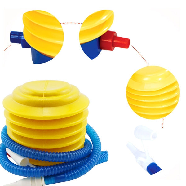 Portable Plastic Foot Air Pump / Hand-press Below Pump for Inflatable Product